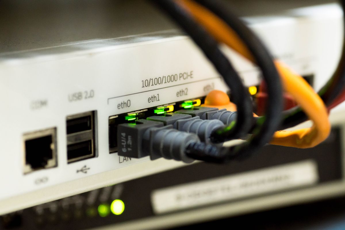 Wired ethernet connection
